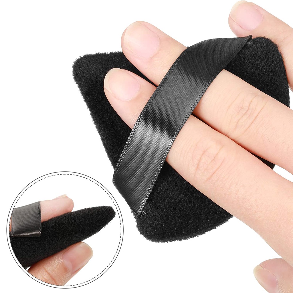 Set 2 mút trang điểm tán kem nền bb hình tam giác siêu mềm tiện lợi chất lượng