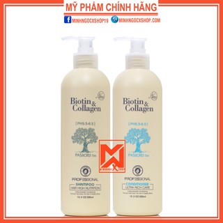 ✅[ BIOTIN ] DẦU GỘI XẢ BIOTIN TRẮNG GIẢM RỤNG TÓC PHỤC HỒI KHÔ SƠ HƯ TỔN 500ML CHÍNH HÃNG
