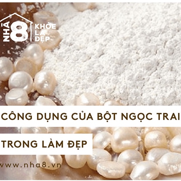 Mặt Nạ Ngọc Trai Nguyên Chất Trắng Da Gói 1kg - Dùng Trong - SPA - TMV