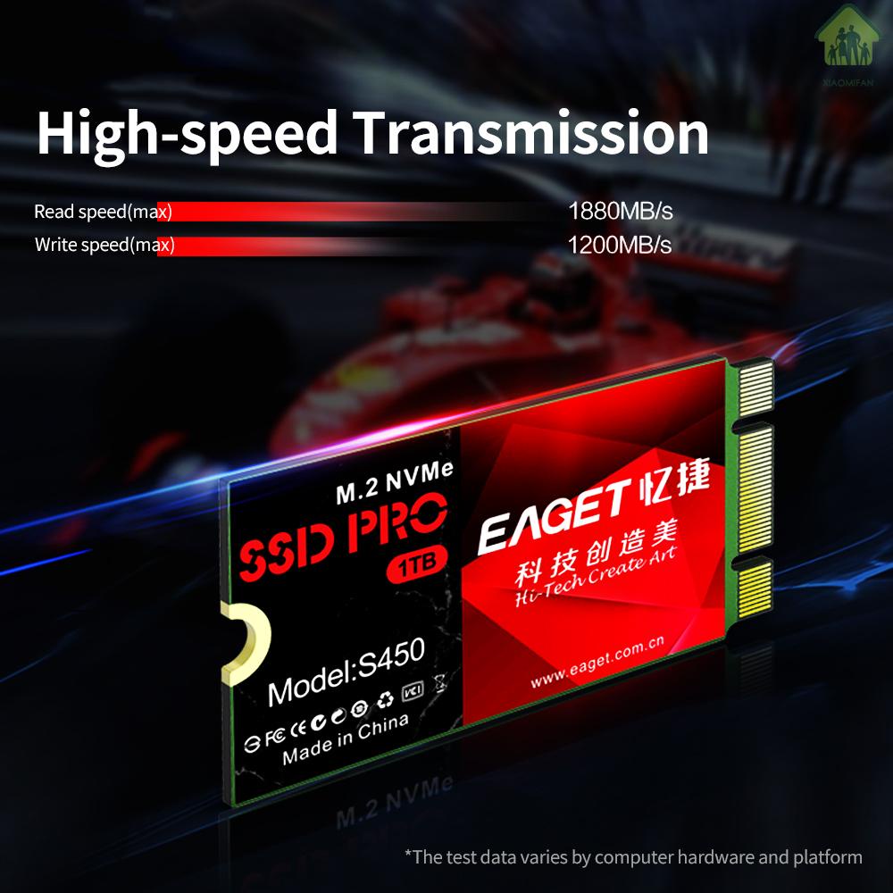Ổ Cứng Ssd Xm Eaget S450 Ssd M.2 Pcie Nvme Tốc Độ Cao Chống Sốc Cho Pc Laptop 128gb | BigBuy360 - bigbuy360.vn