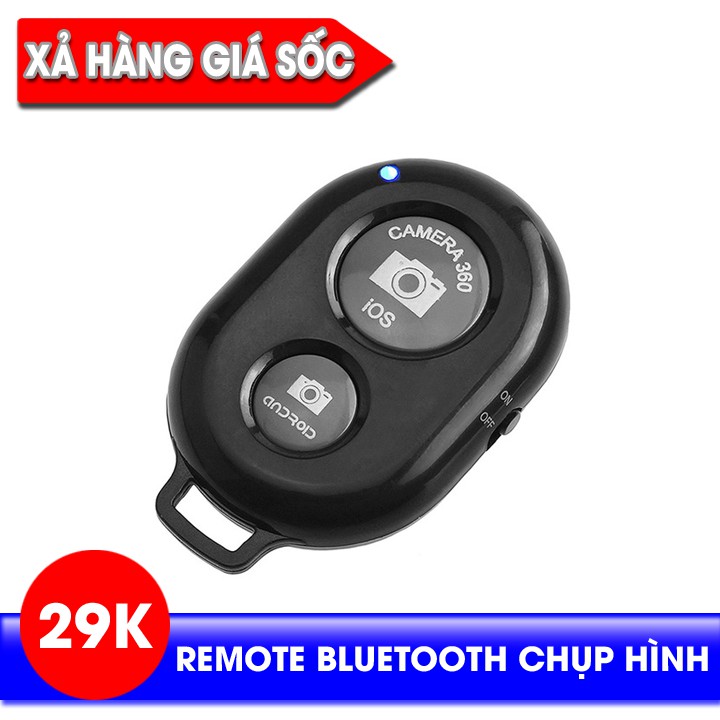 [XẢ HÀNG]Remote bluetooth điều khiển từ xa cho điện thoại chụp hình