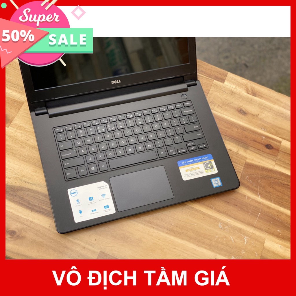 Laptop Dell Vostro 3459/ i5 6200U/ 8G/ SSD128-500G/ 14in/ Vga intel HD 520/ Win 10/ Siêu Bền/ Giá rẻ