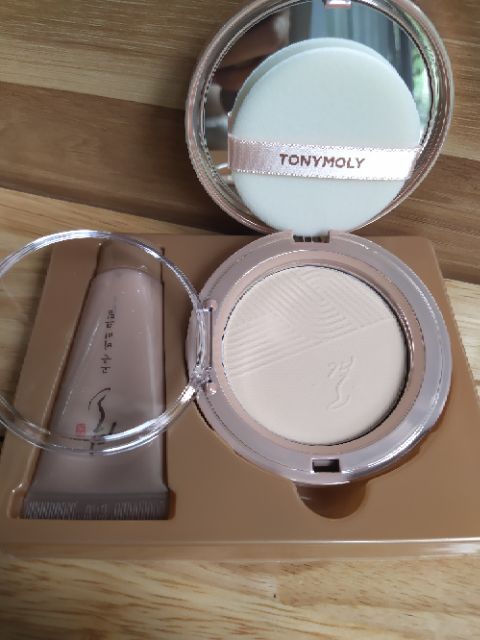 Set (Bộ) phấn nén chống lão hoá Thảo Dược Đông Y Tonymoly The Oriental Gyeol Goun Two Way Pact SPF48 | BigBuy360 - bigbuy360.vn