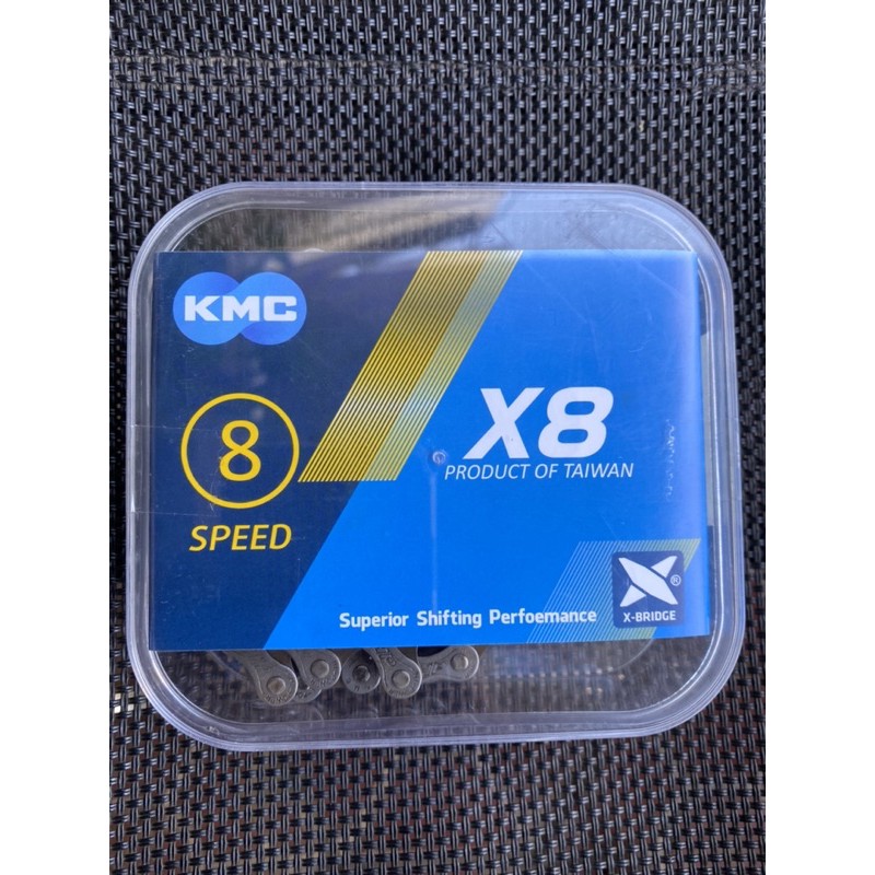 Sên xe đạp - Xích xe đạp KMC X8- 8 Speed - Full box chính hãng