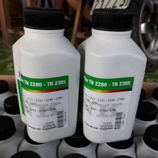 Mực nạp TN 2280 2385 máy in Brother 11111, 11150, 2130, 2240, 7060, 7380 Combo 10 chai