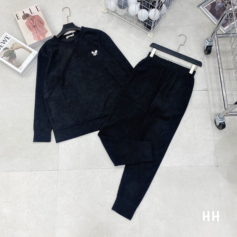 Set nhung tăm thêu mickey