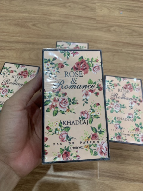 {Tặng 1 miếng mặt nạ dưỡng da cao cấp của Anh} Tinh dầu nước hoa Dubai nội địa Rose & Romance 100ml | BigBuy360 - bigbuy360.vn