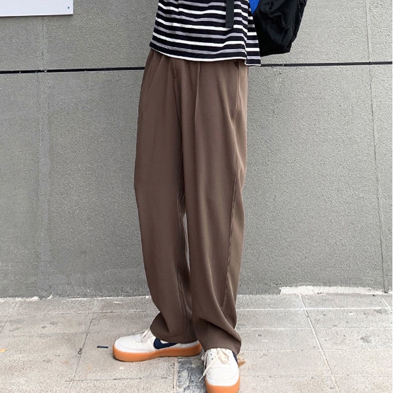 Quần Baggy Ống Rộng Thời Trang Mùa Hè Phong Cách Hàn Quốc Cho Nam