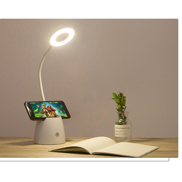 ĐÈN LED ĐỂ BÀN BẢO VỀ MẮT TÍCH HỢP ỐNG CẮM BÚT TGX - 72