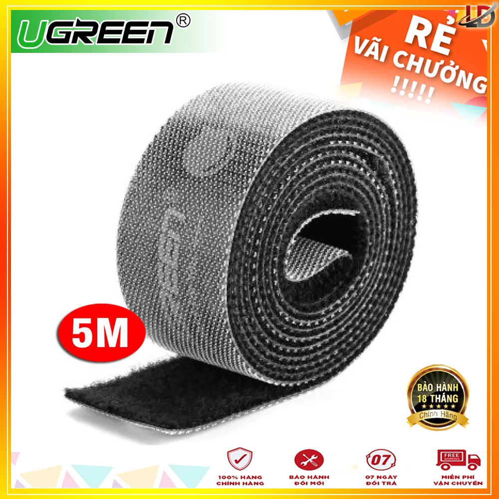 Dây Dán Velcro Tiện Dụng 5M chính hãng UGREEN 40356 - Phukienleduy