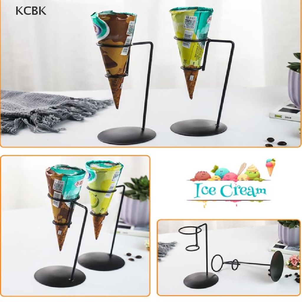 Giá Đỡ Trưng Bày Kem Ốc Quế / Bắp Rang Tái Sử Dụng Tiện Lợi