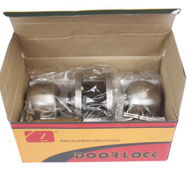 Ruột lõi đồng ổ khoá tay nắm tròn thay thế khi mất hết chìa khoá ( lõi khóa + 3 chìa )