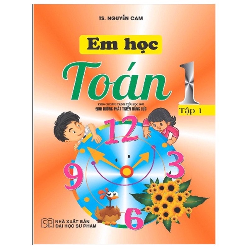 Sách - (Combo 2 tập) Em Học Toán 1 (Theo Chương Trình Tiểu Học Mới Định Hướng Phát Triển Năng Lực)