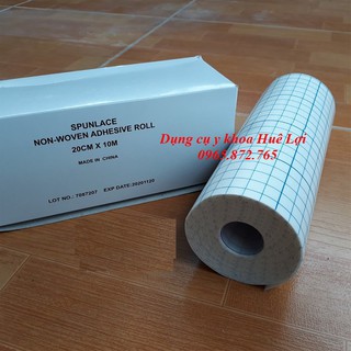 Băng dính co giãn dùng để đắp thuốc 20cm x 10m
