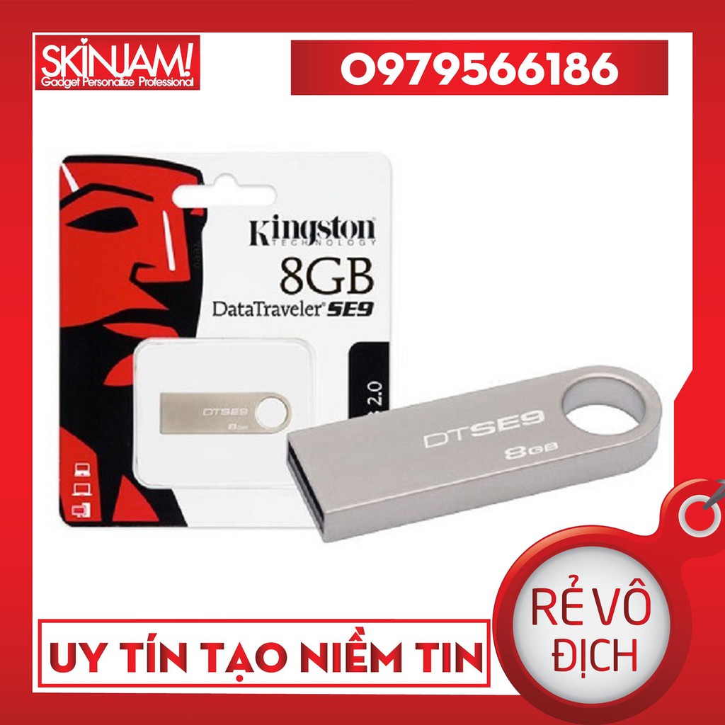 USB 2/4/8/16/32/64 GB Kingston Chống Nước Bảo Hành 12 tháng 1 đổi 1