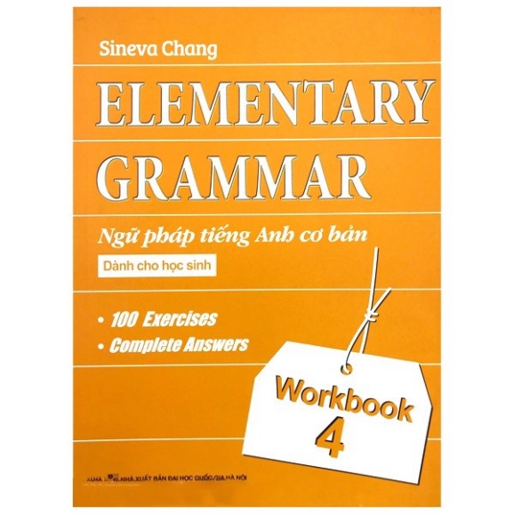 [Mã LT50 giảm 50k đơn 250k] [TIEMSACHTO] Sách - Elementary - Np Tiếng Anh Cơ Bản Dành Cho Học Sinh Workbook 4 (SM-0714)