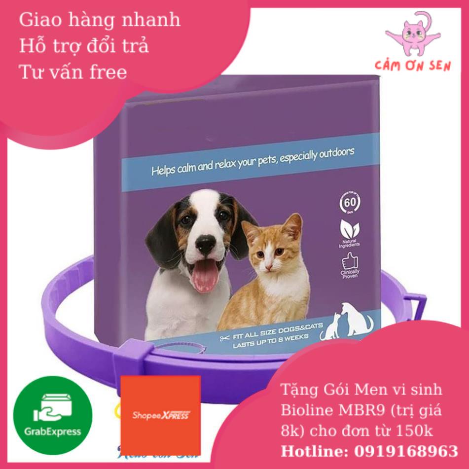 Vòng cổ FELIWAY giảm Stress cho chó mèo về nhà mới giảm căng thẳng cho chó mèo đến thời kỳ động dục ECOPETS