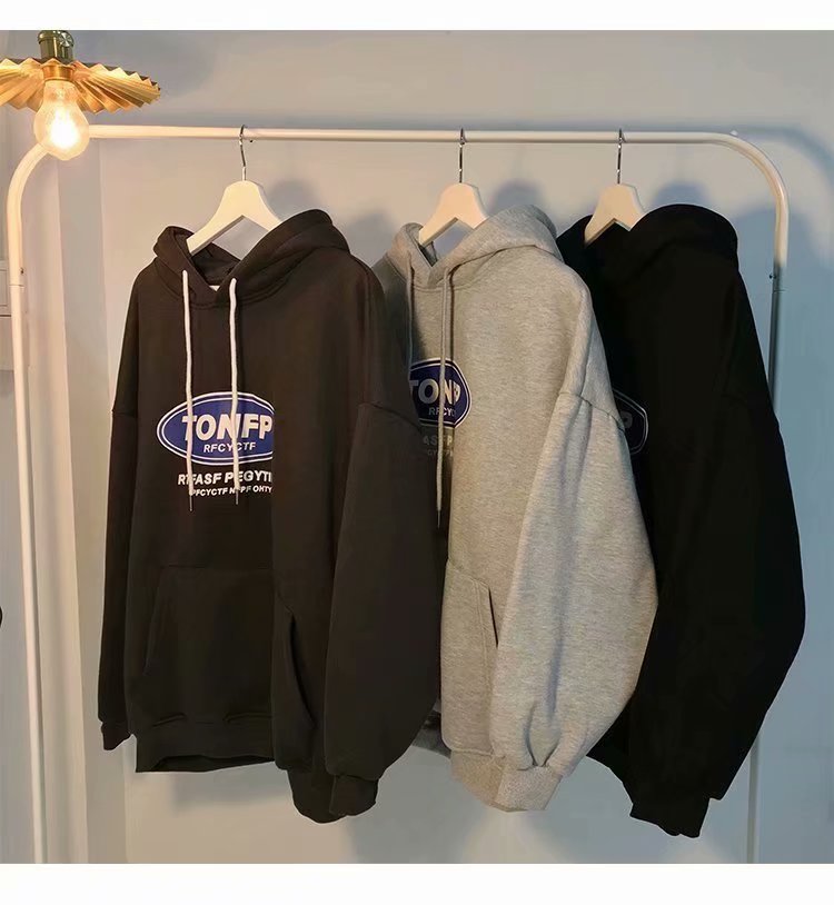 Áo Hoodie Tay Dài Dáng Rộng Phong Cách Thời Trang Hong Kong | BigBuy360 - bigbuy360.vn