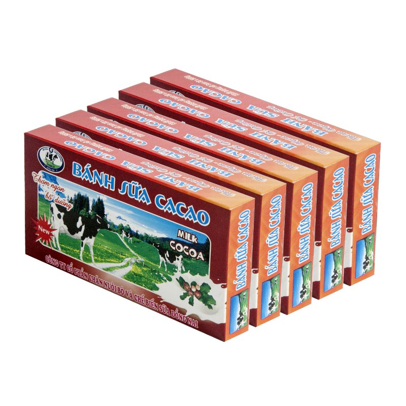 Bánh sữa CACAO Long Thành Nguyên Chất Domilk