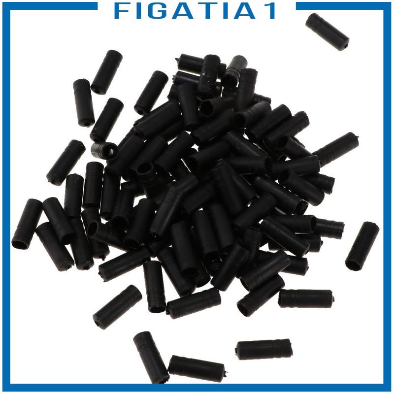 Set 100 Đầu Bọc Dây Phanh Xe Đạp Màu Đen Fiat1