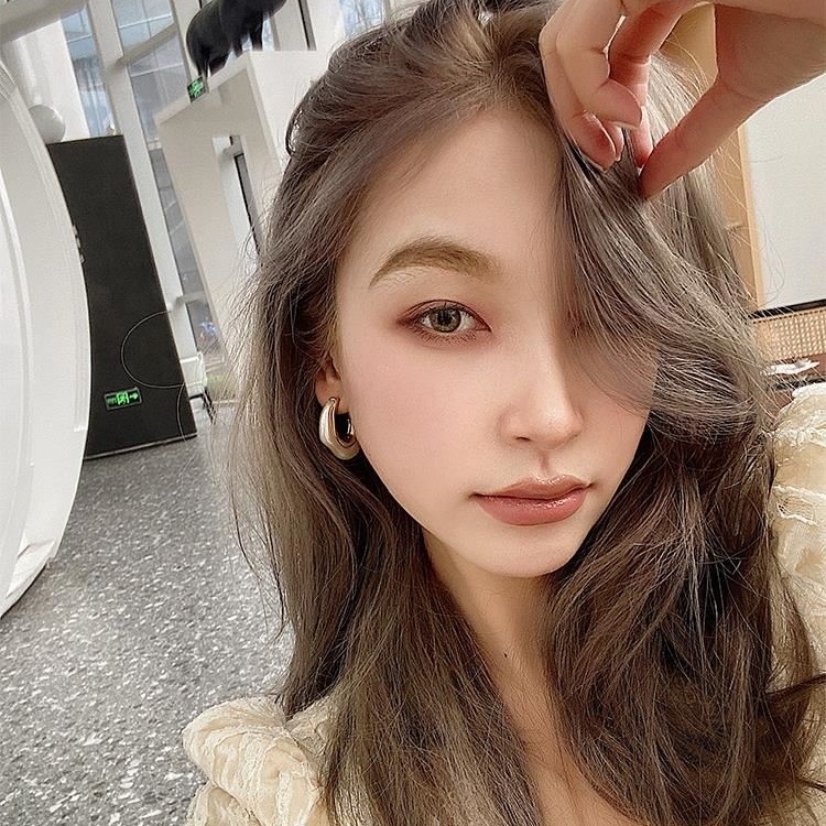 Khuyên Tai Nữ Hình Chữ C Thời Trang Hàn