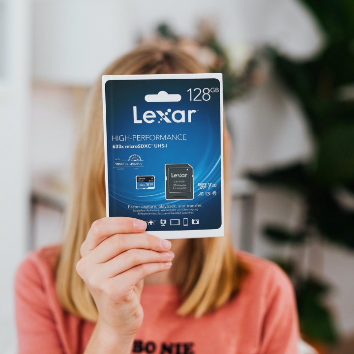 Thẻ nhớ LEXAR 128GB Cao cấp - Dùng cho camera wifi, camera hành trình, điện thoại - Bảo hành chính hãng