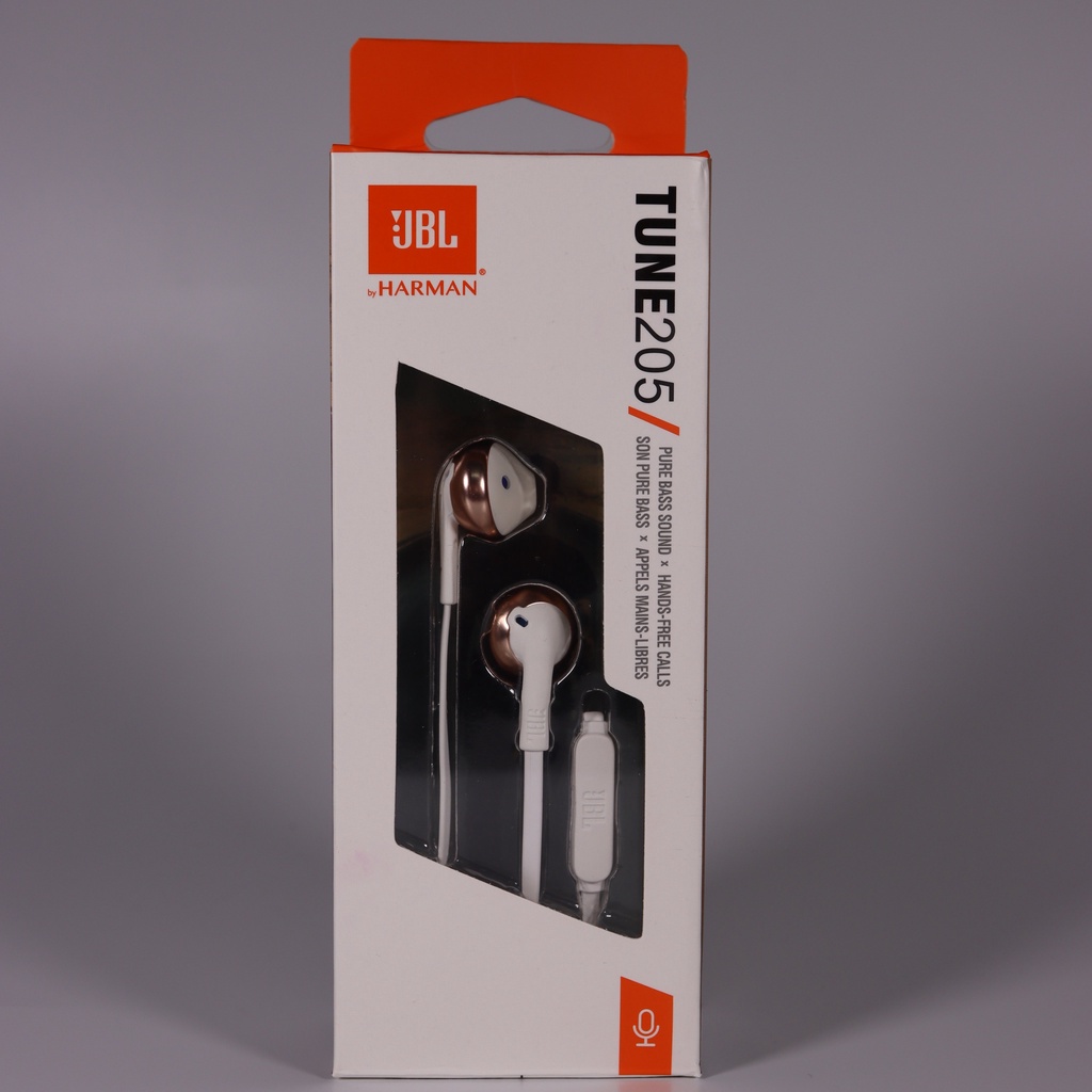 Puki shop - Tai nghe JBL TUNE 205 - Tai nghe cắm dây JBL Tune 205 Chính Hãng