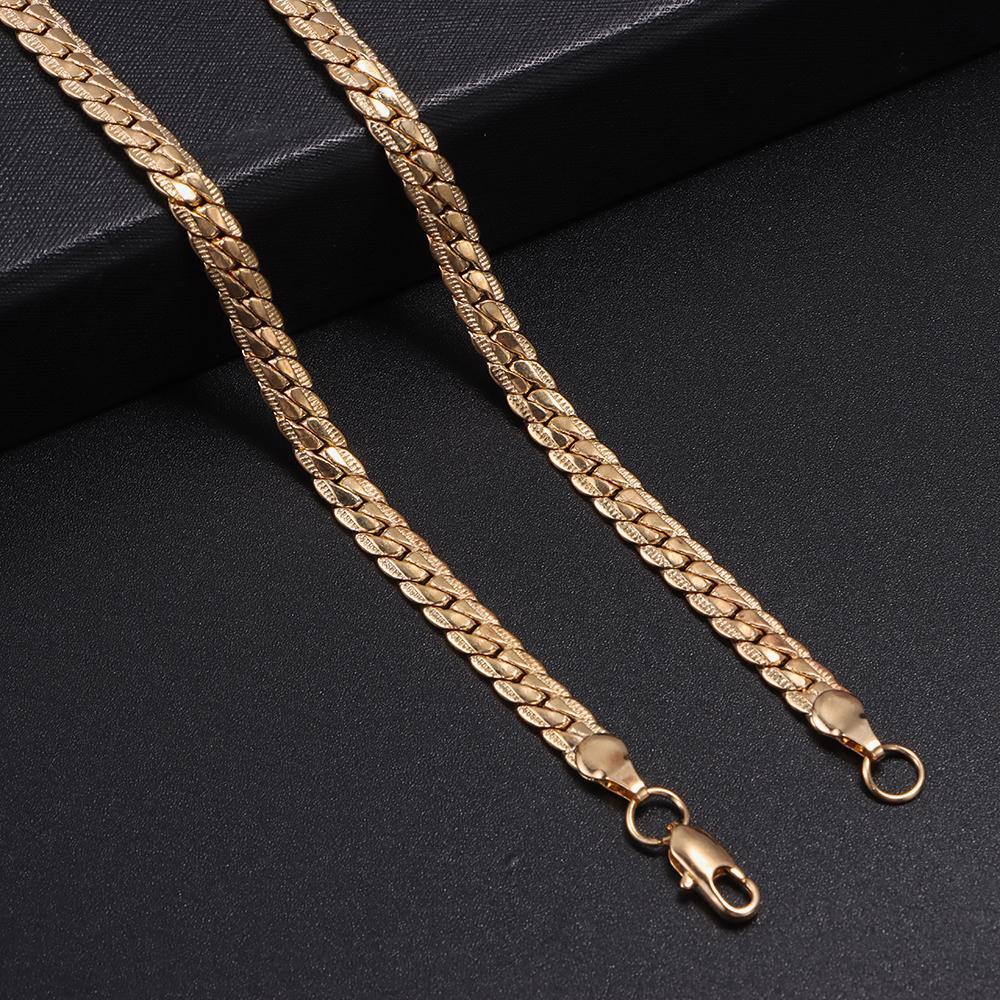 MAXG Vòng cổ Mạ VàNg / BạC 18K Phong CáCh Hiphop