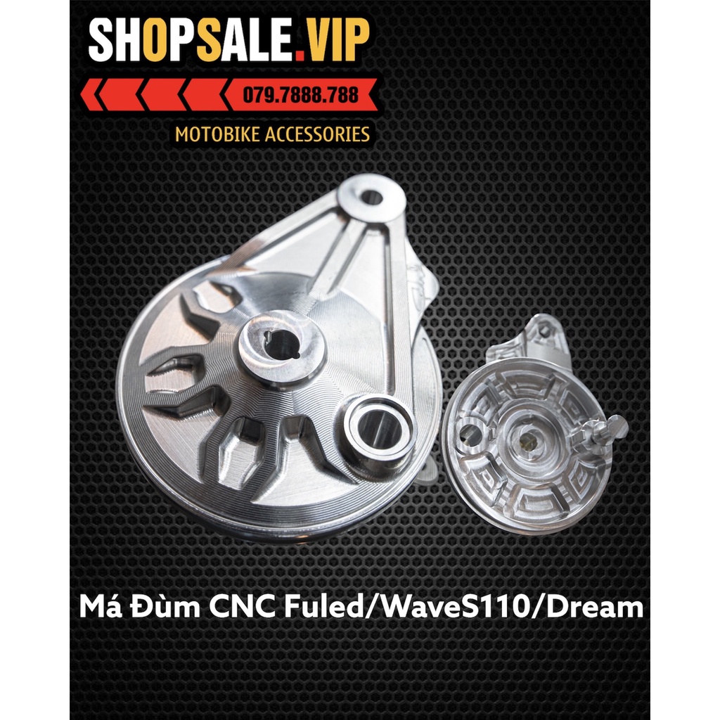 Má Đùm CNC Cho Fuled/WaveS110/Wave Nhỏ/Dream