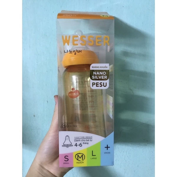 bình sữa wesser