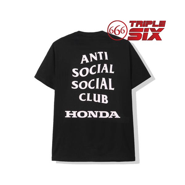 Áo Thun In Chữ Anti Social Social Club Assc X Honda Motorcycle