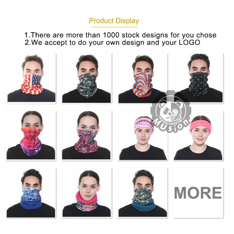 Khăn Đa Năng In Logo Buff Thời Trang Cá Tính