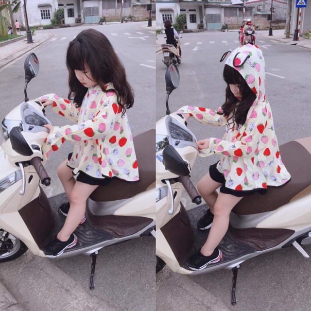 Áo chống nắng cho bé