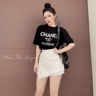 chân váy kaki đắp chéo - A1U
