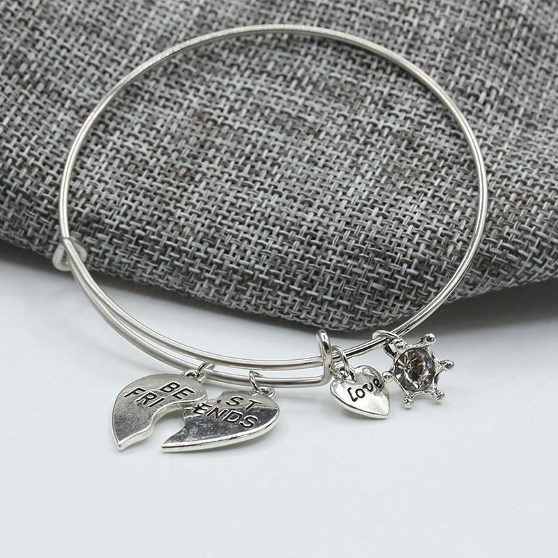 ✨ 【✅COD】 ✨Vòng Đeo Tay Hình Trái Tim Dành Cho Bạn Thân | BigBuy360 - bigbuy360.vn