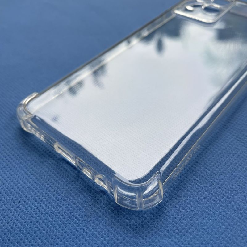 Ốp lưng silicon trong suốt chống sốc 4 cạnh cao cấp cho Oppo Realme 8/ Realme 8 Pro