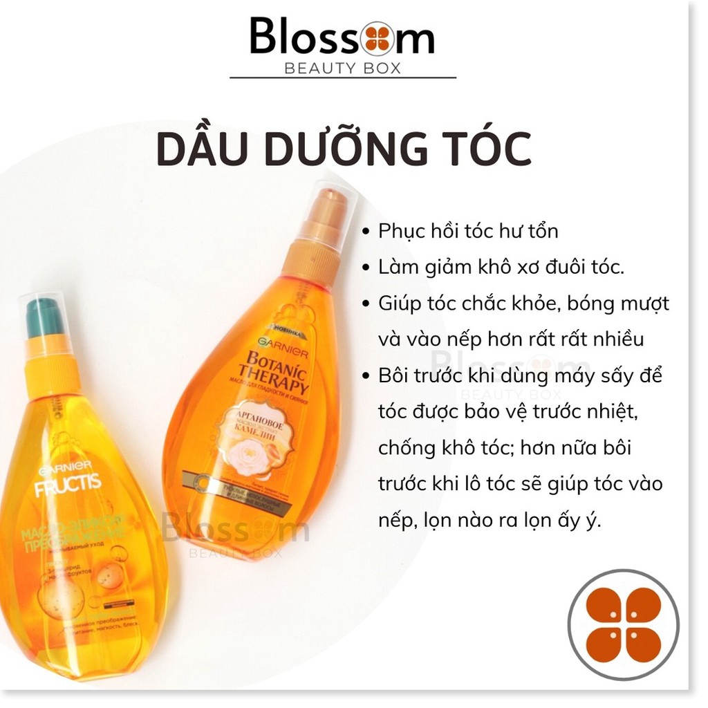 [dưỡng tốt ko bết] Dầu dưỡng tóc Garnier Argan Botanic Therapy Ultra Doux