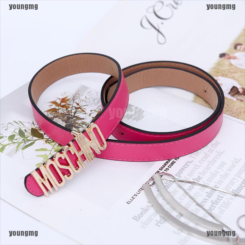 Thắt Lưng Da Phối Khóa Phong Cách Hàn Quốc Cho Bé | BigBuy360 - bigbuy360.vn