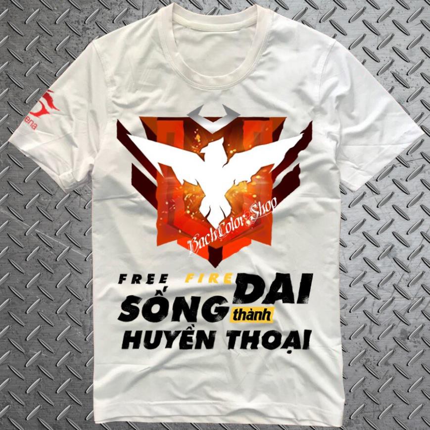 Áo Free Fire Sống Dai Thành Huyền Thoại
