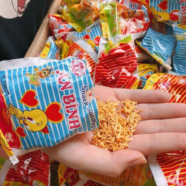 Bịch 50 Gói Mì Tôm Trẻ Em An Bình Snacks Noodles 20g