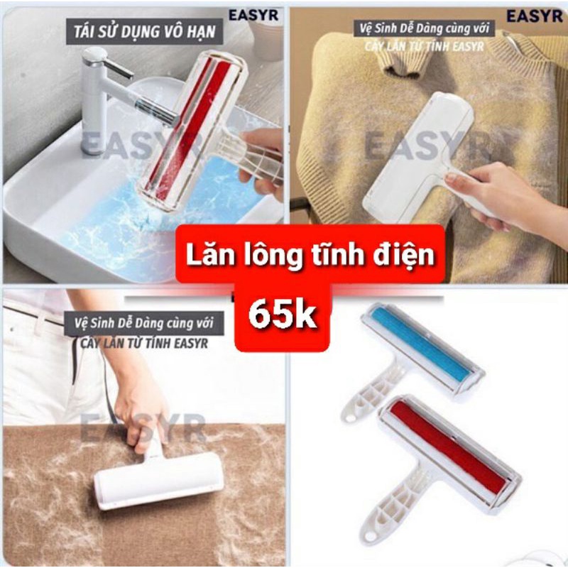 Cây lăn lông tĩnh điện cao cấp hút lông chó mèo hiệu quả