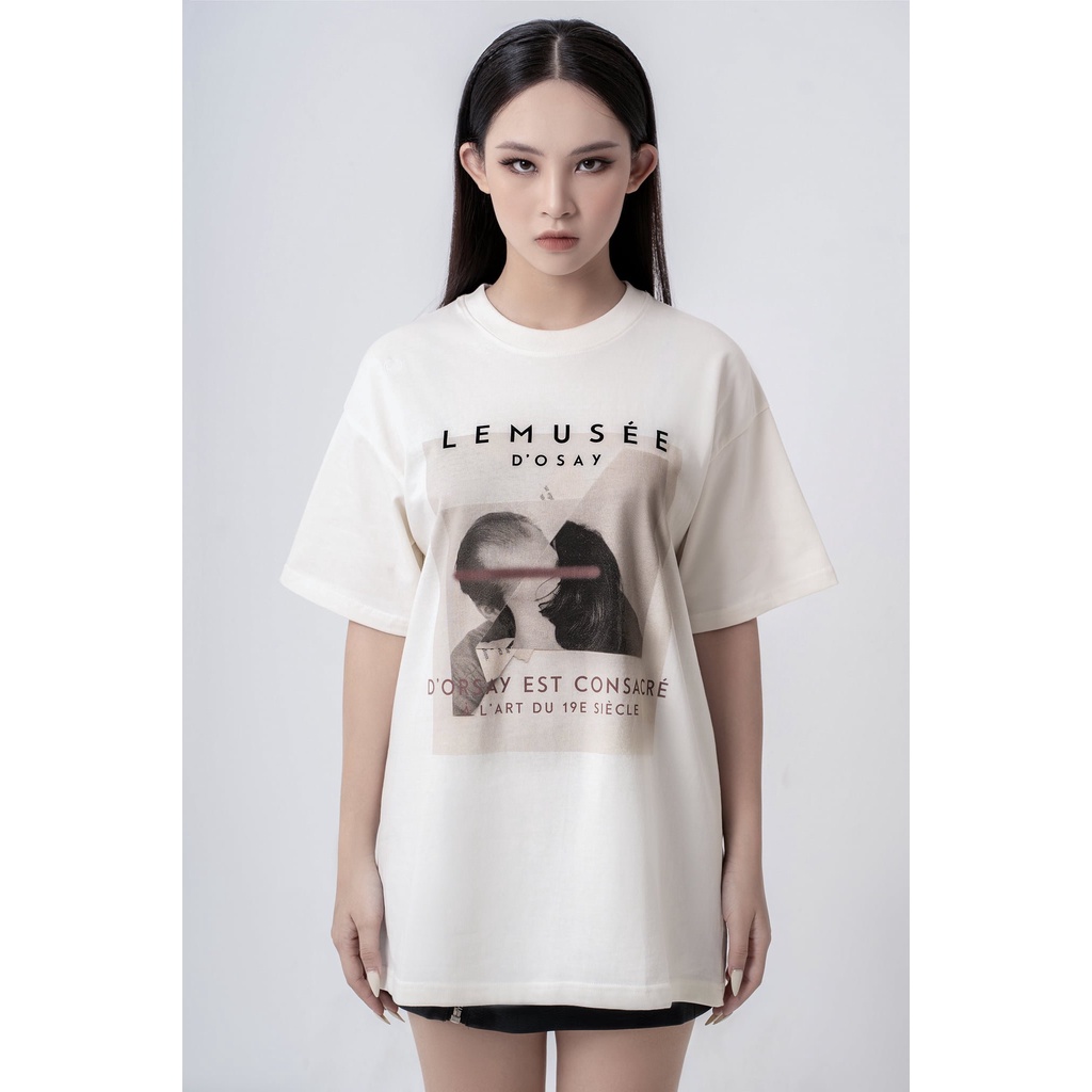 Áo phông nam D'osay T-shirt Le Musée T-shirt Oversized fit