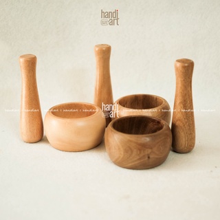 Chày cối gỗ nhà bếp kiểu nhật
