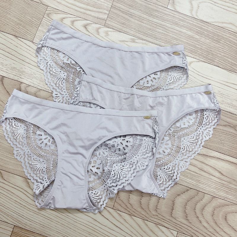 Quần lót bigsize  thun cotton viền ren siêu mềm mại - hàng xuất có size to