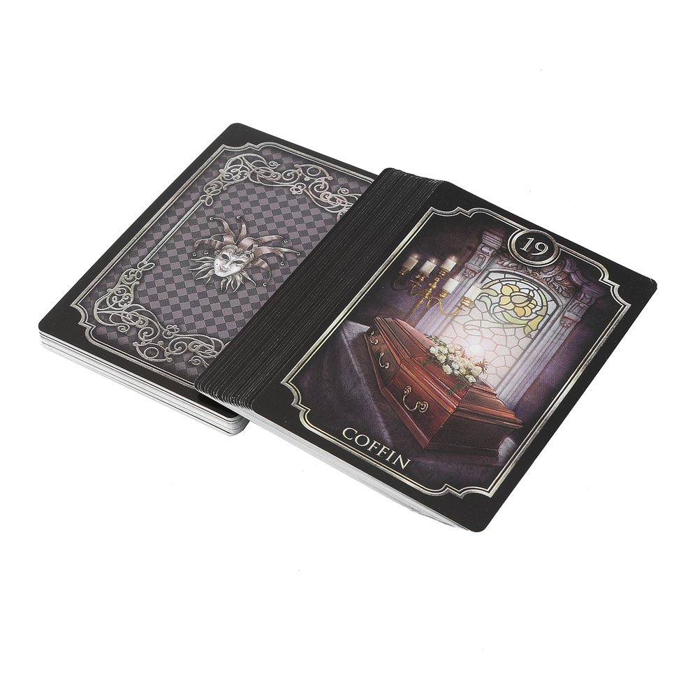 Fin De Siècle Kipper Tarot Table Game Home Party Tarot Puzzle Card Game