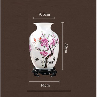 bình hoa gốm sứ con dê