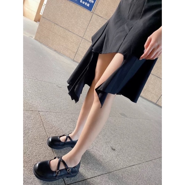 (Hàng có sẵn) Giày Mary Jane mũi tròn cao cấp BIG SIZE 40-43 [N27]