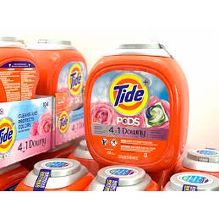 Thùng Viên giặt - xả 4 trong 1 Tide Pods with Downy April fresh nhập Mỹ (104 Viên)