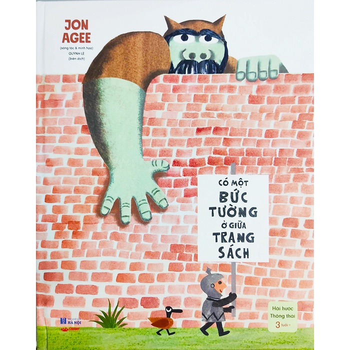 Sách Thiếu Nhi - Có Một Bức Tường Ở Giữa Một Trang Sách