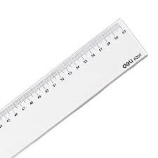 THƯỚC KẺ MICA 50CM DELI 6250, THƯỚC KỸ THUẬT, DÀNH CHO GIÁO VIÊN, THỢ MAY, THỢ MỘC, KỸ SƯ